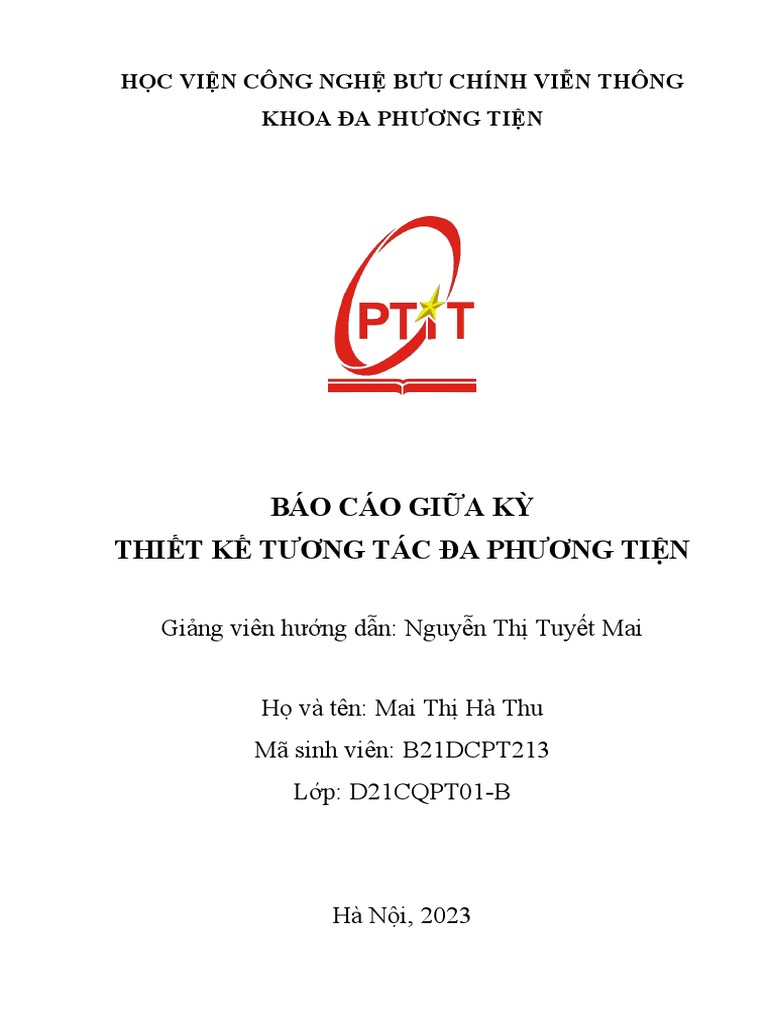 Mai Thị Hà Thu - TKTT | PDF