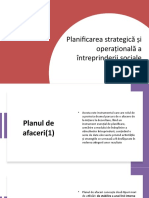 3 Planificarea Strategică Și Operațională A Întreprinderii Sociale