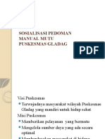 PP Sosialisasi Manual Mutu Gladag