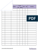 Bump Test Sheet PDF