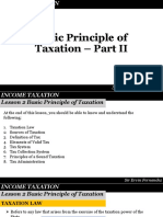 Lesson 2 Basic Principle of Taxation Part 2