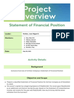 Project Overview Doc in Light Green Blue Vibrant Professional Style