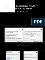 Mise en place d’un serveur FTP avec FileZilla