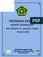 Proposal Program Komite - MTSN 20 Jaktim