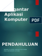 Pengantar Aplikasi Komputer - 10