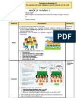 SESIÓN DE TUTORÍA 01 - (En Equipo Es Mejor) 28 - 04 - 2023