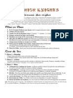 Warrior Knights - Résumé Des Regles VF PDF