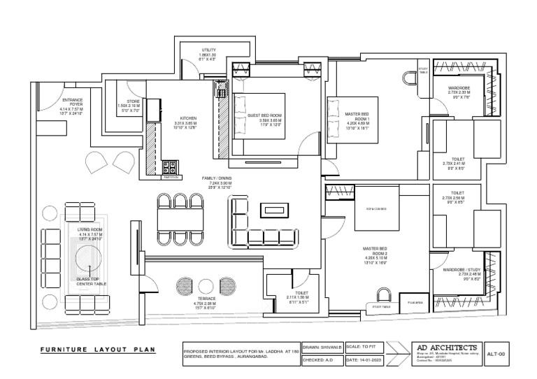 Furniture Layout | PDF