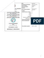 CI502 - Sistemas y Circuitos