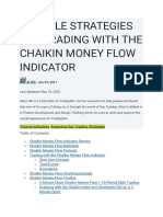 2 SIMPLE STRATEGIES FOR TRADING WITH THE CHAIKIN MONEY FLOW INDICATOR-Works