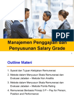 Menyusun Salary Grade