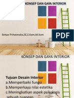 Interior Konsep dan Gaya