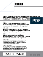 Manual Detector Multifunción
