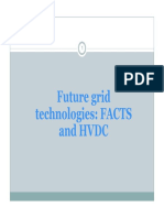 Future Developments and New technologies-FACTS-HVDC