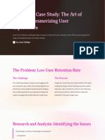 UX Design Case Study The Art of Crafting Mesmerizing User Experiences