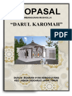 Proposal Pembangunan Masjid Darul Karomah Rev 2