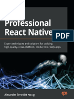 Packt Professional React Native 180056368X