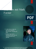 Interview Mit Mark Forster