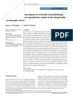 Physiological Entomology - 2022 - Macagno - Between Partner Concordance of Vertically Transmitted Gut Microbiota Diminishes PDF