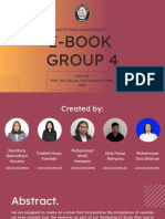 Group 4 - Ebook Marketing Theories and Concepts