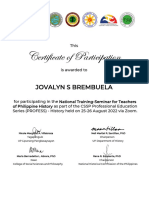 Jovalyn S Brembuela