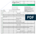 Checklist Procedimento Operacional Padrao (POP)