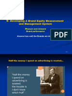 9, 10 Brand Value Chain and Brand Equity Measurement System, Measuring Sources of Brand Equity