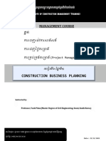 02 Session 02 S 002 CONSTRUCTION BUSINESS PLANNING PART I