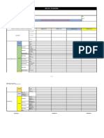 Project Weeky Planning Format PDF