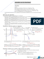 Géneralités Sur Les Fonctions