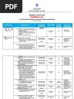 Action Plan For Pagmuklat