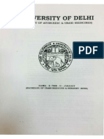 University of Delhi BUMS Course Details