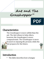 Ant and Grasshopper