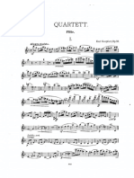 Partitura Cuarteto Goepfart Flauta