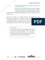 SP Sem Papel - 13 - Envio de Documentos para Órgão Externo Ao Ambiente Digital de Gestão Documental