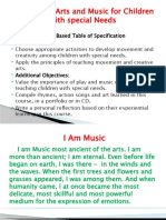 I Am Music and Children Movement PPT Lecture