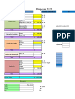 Despesas 2022 Koka e Zé