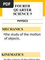 Review On Speed Velocity Acceleration