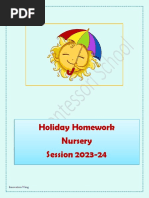 Holiday Homework Nursery