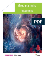 Massa e Tamanho Dos Atomos PDF