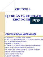 CHƯƠNG 6. LẬP DỰ ÁN KHỞI NGHIỆP