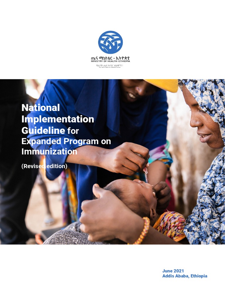 EPI Implementation Guidelines Ethiopia | PDF | Measles | Vaccines