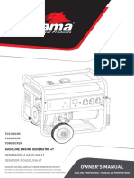 TOYAMA TG3100CXR Manual-Gerador-De-Energia-A-Gasolina-2,8kva-Motor-6,50hp-4-Tempos-15l-Tg3100cxr-Bivolt-Toyama