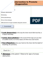 Nursing Interventions for Oxygenation