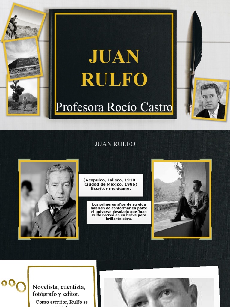 Juan Rulfo: Vida y Obra en Fotografía | PDF | Clásicos