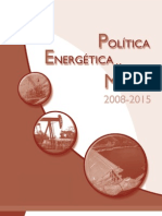 Política Energética Minera 2008-2015 Guatemala
