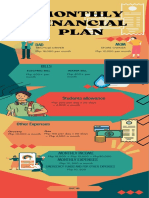 Colorful Illustration How To Improve Your Money Mindset Infographic