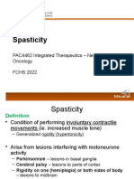 Spasticity and Management