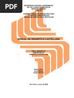 Download MANUAL DE GRAMTICA CASTELLANA by lenguharas SN6440021 doc pdf