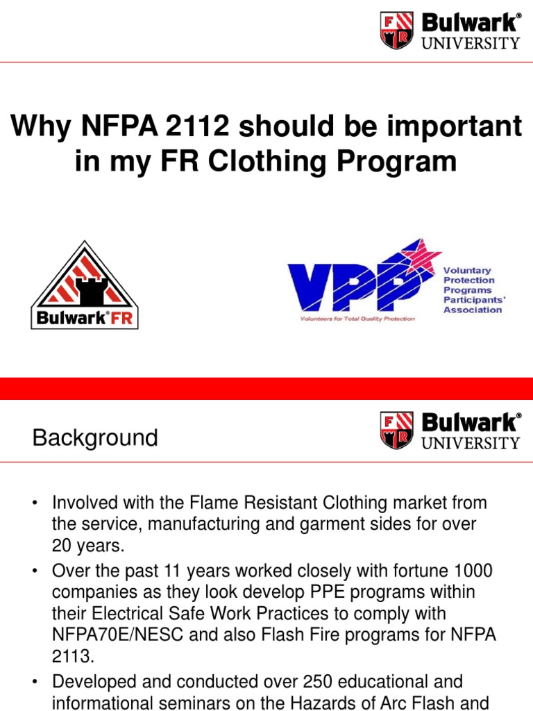 Why+NFPA+2112 DSang - Cleaned | Download Free PDF | Laundry | Clothing